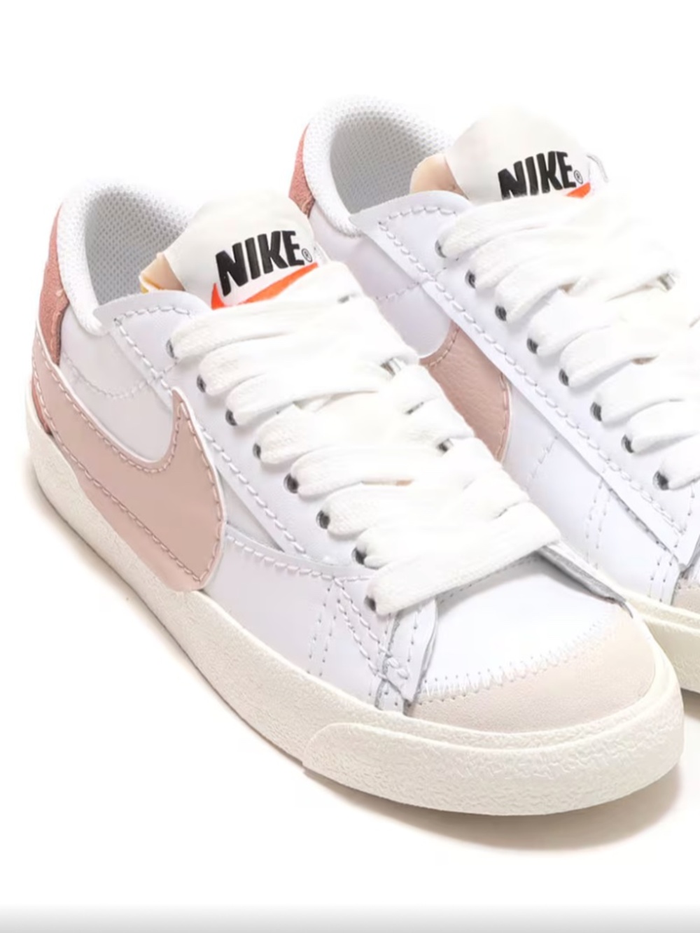 Nike W Blazer Low '77 Jumbo White/Pink Oxford/Rose Whisper Women's US 7 | UK 4.5